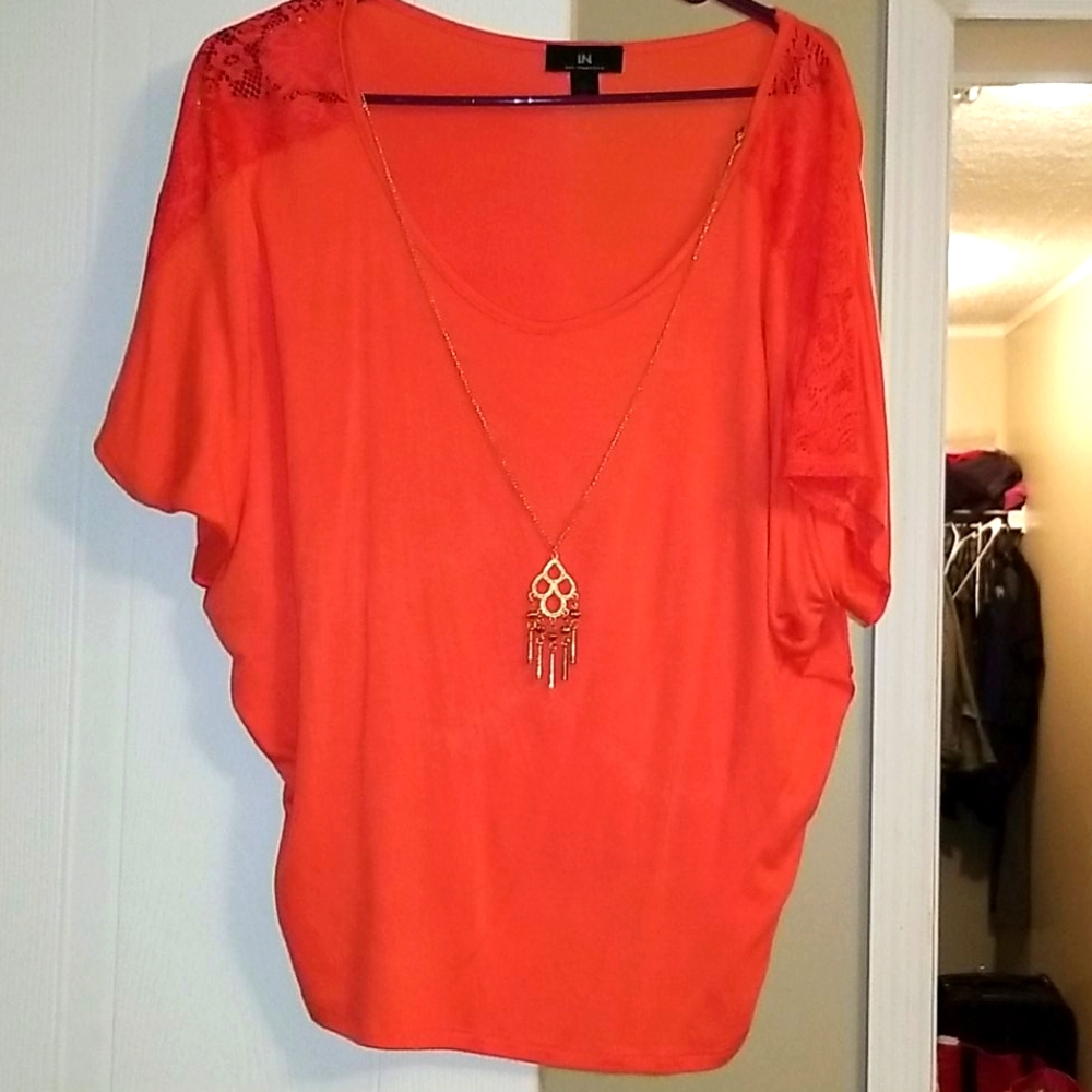 Orange top